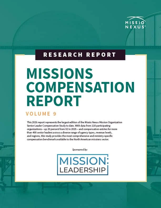 Cover of the Missions Compensation Report, Volume 9