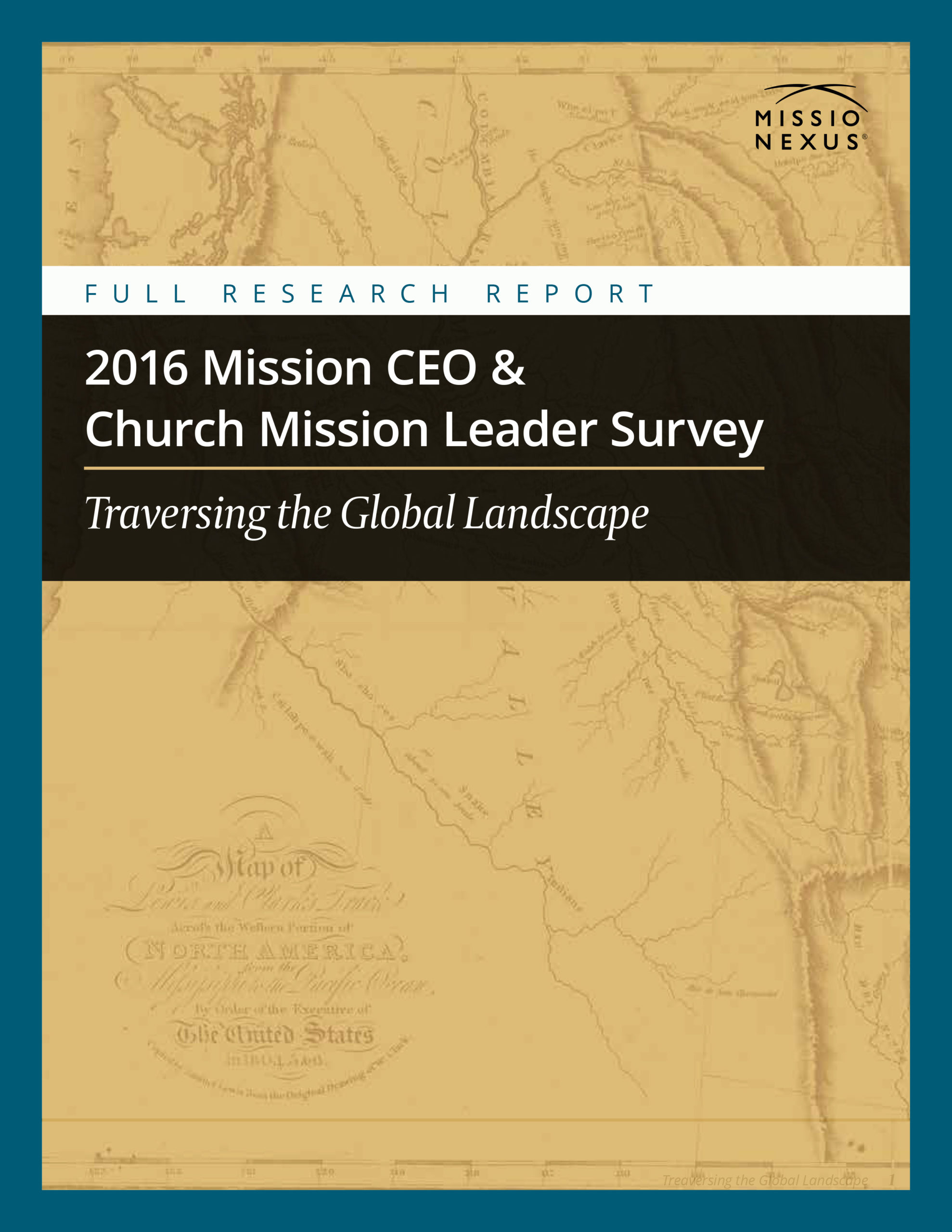 2016 Mission Survey