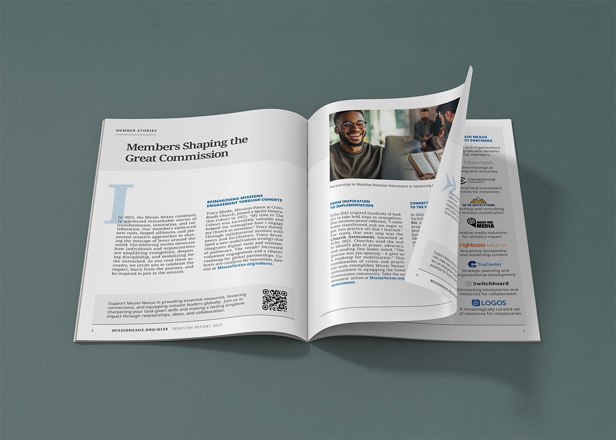 2025 Ministry Report Mockup Interior