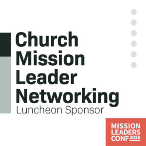 Church Mission Leader Luncheon Sponsor