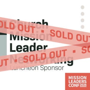 Church Mission Leader Luncheon Sponsor