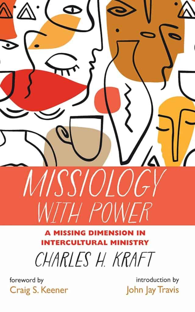 Abstract illustration of diverse faces and symbols representing intercultural ministry.