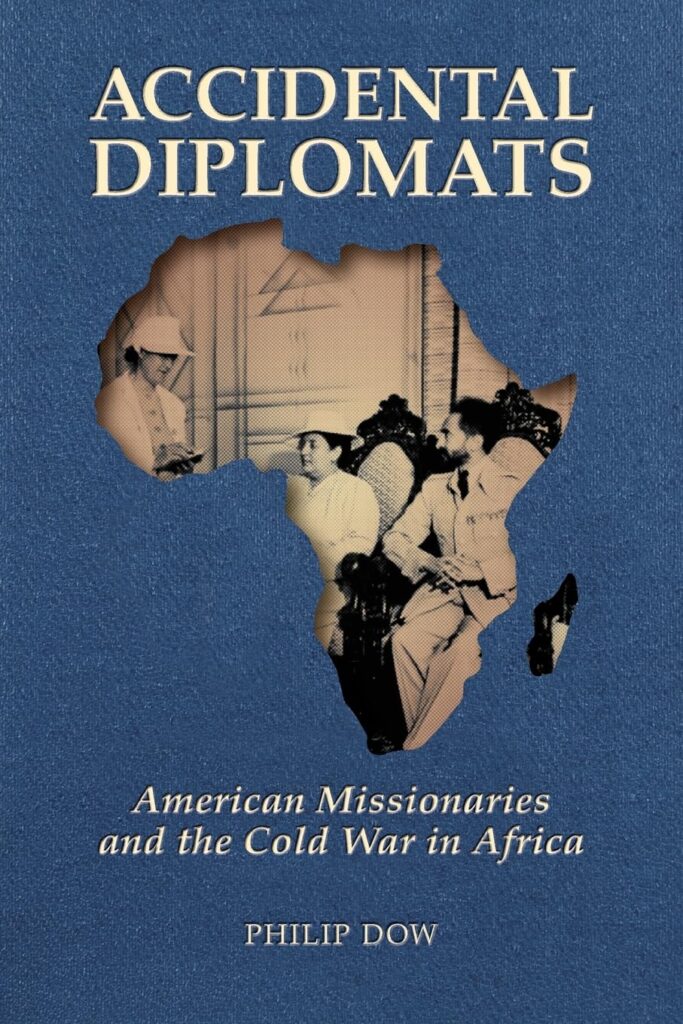 Book cover of "Accidental Diplomats" showing African American missionaries in Africa.