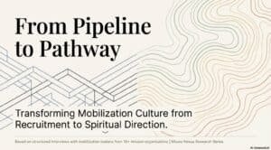 Kingdom-focused collaboration for mobilization and spiritual growth.