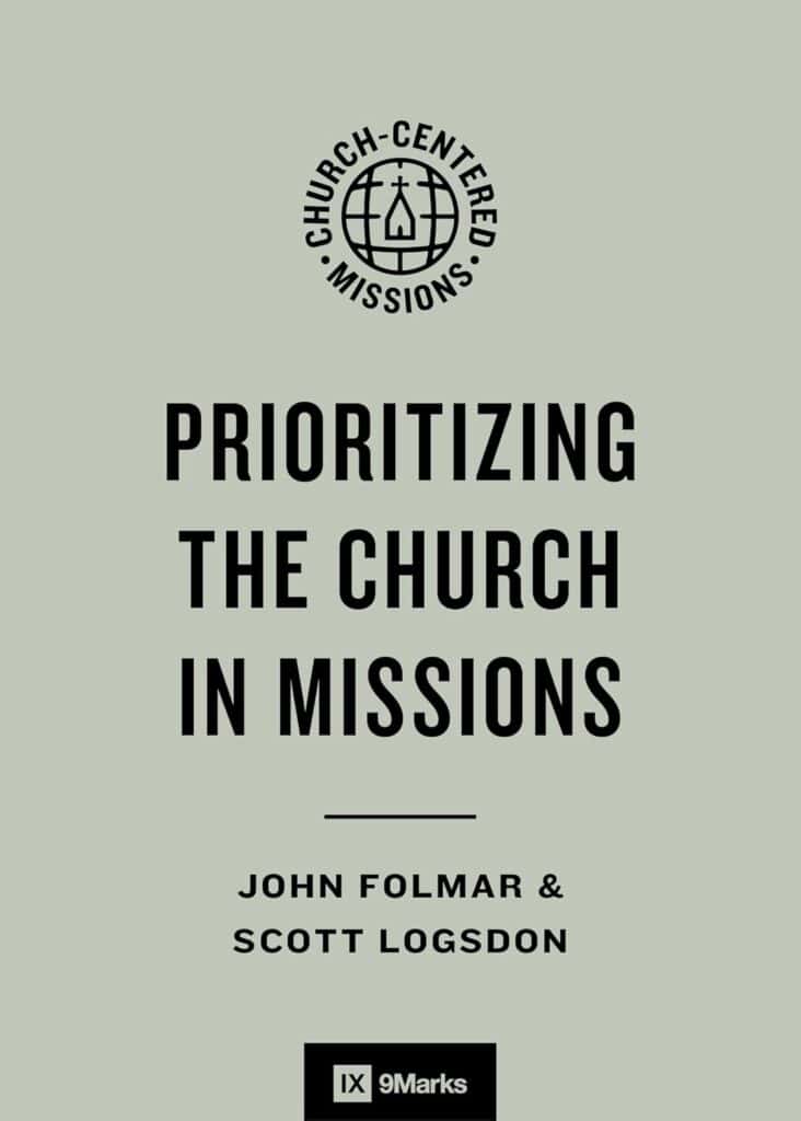 Church-centered missions logo with cross and globe icon, emphasizing church-focused global outreach.