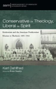 Book cover of 'Conservative in Theology, Liberal in Spirit' by Karl Dahlfred.
