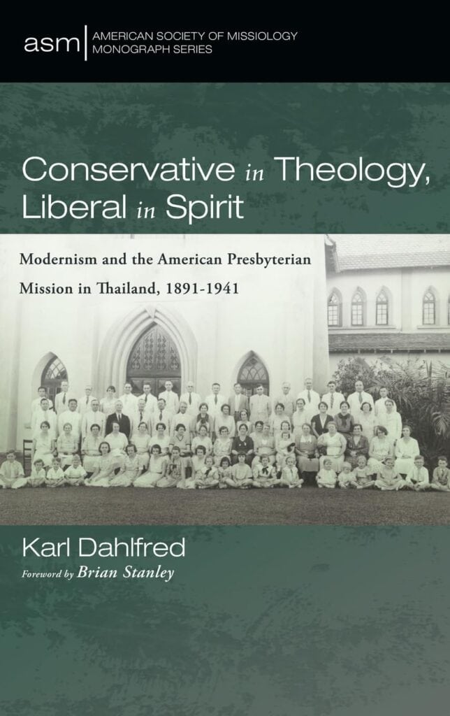 Book cover of 'Conservative in Theology, Liberal in Spirit' by Karl Dahlfred.
