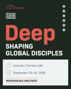 Deep Shaping Global Disciples Conference 2026.